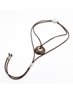 Collar de Gamuza Corbatero