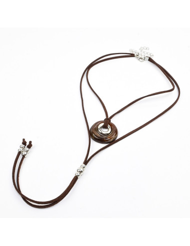 Collar de Gamuza Corbatero