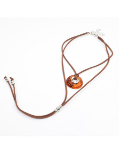 Collar de Gamuza Corbatero