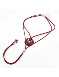 Collar de Gamuza Corbatero
