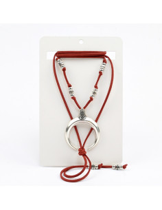 Collar de Gamuza Boho Luna | Infinita Moda