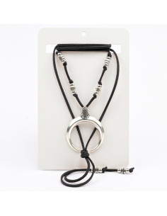 Collar de Gamuza Boho Luna | Infinita Moda