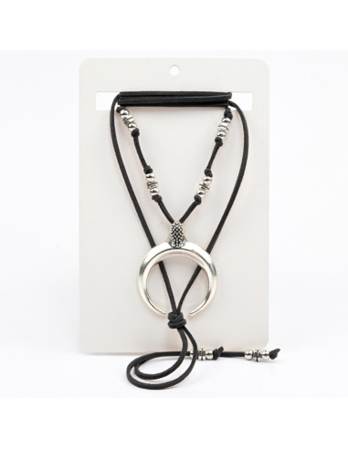 Collar de Gamuza Boho Luna | Infinita Moda
