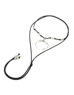 Collar de Gamuza Boho Luna | Infinita Moda