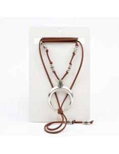 Collar de Gamuza Boho Luna | Infinita Moda