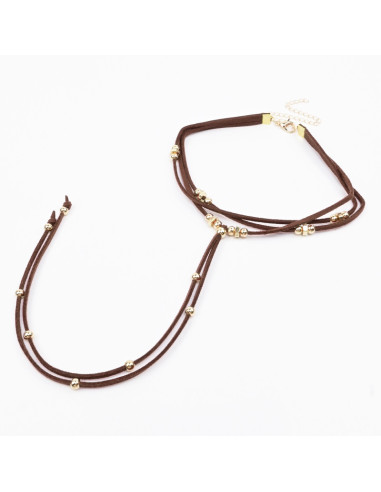 Choker de Gamuzas | Infinita Moda