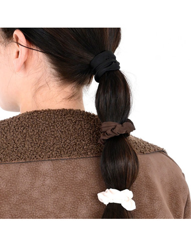Set x3 Mini Scrunchies Neutrals