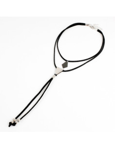 Collar Corbatero de Gamuza