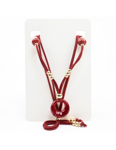 Collar de Gamuza Corbatero