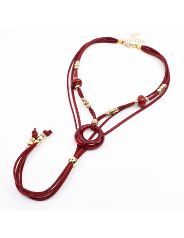 Collar de Gamuza Corbatero