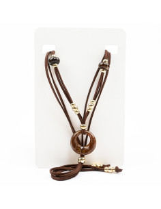 Collar de Gamuza Corbatero