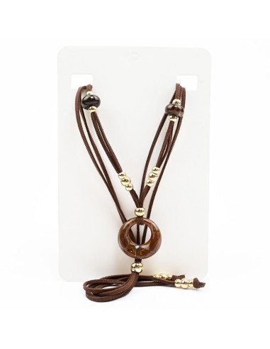 Collar de Gamuza Corbatero