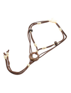 Collar de Gamuza Corbatero