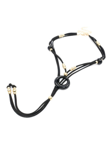 Collar de Gamuza Corbatero