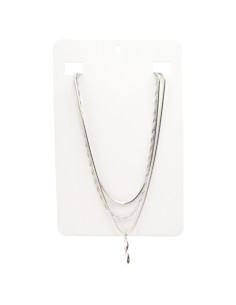 Collar de Cadenas y Dije | Infinita Moda