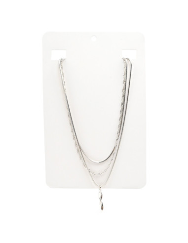 Collar de Cadenas y Dije | Infinita Moda