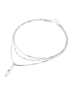 Collar de Cadenas y Dije | Infinita Moda