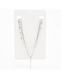 Collar Triple Cadenas | Infinita Moda