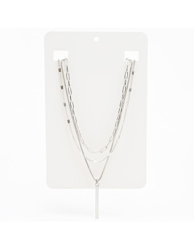 Collar Triple Cadenas | Infinita Moda