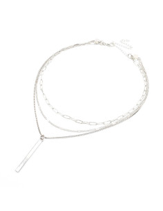 Collar Triple Cadenas | Infinita Moda