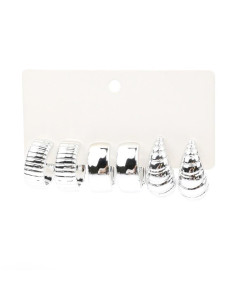 Set de Aros Dorados | Infinita Moda 