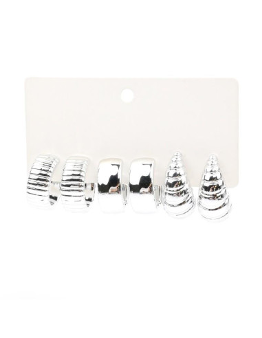 Set de Aros Dorados | Infinita Moda 