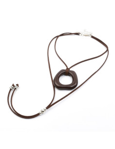 Collar Doble de Gamuza | Infinita Moda