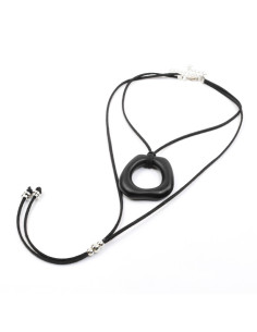 Collar Doble de Gamuza | Infinita Moda