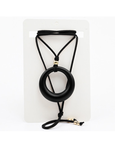 Collar de Gamuza Acrylic