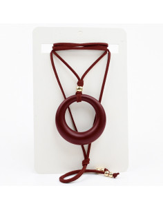 Collar de Gamuza Acrylic