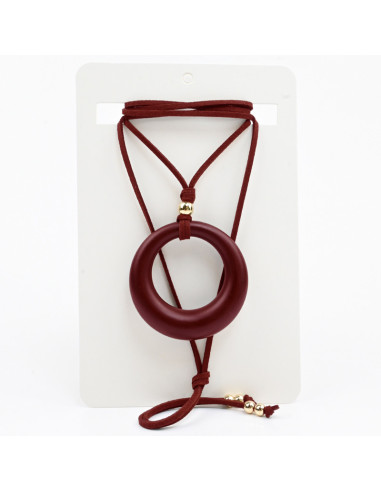 Collar de Gamuza Acrylic