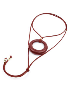 Collar de Gamuza Acrylic