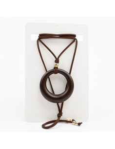 Collar de Gamuza Acrylic