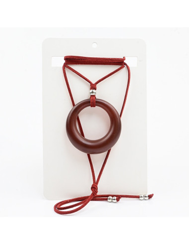 Collar de Gamuza Acrylic