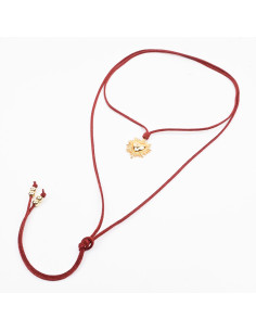 Collar de Gamuza Corazón