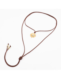 Collar de Gamuza Corazón