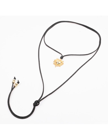 Collar de Gamuza Corazón