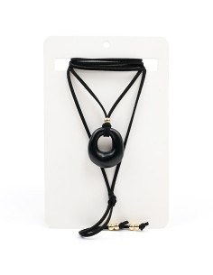 Collar Orgánico de Gamuza | Infinita Moda