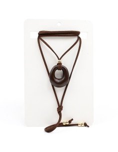 Collar Orgánico de Gamuza | Infinita Moda