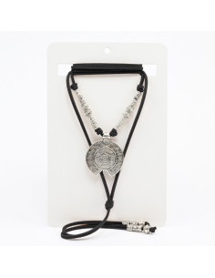 Collar de Gamuza y Dije