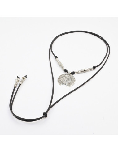 Collar de Gamuza y Dije