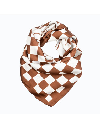 Pañuelo Square Brown (70x70)