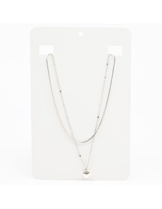 Collar Doble Cadenas | Infinita Moda