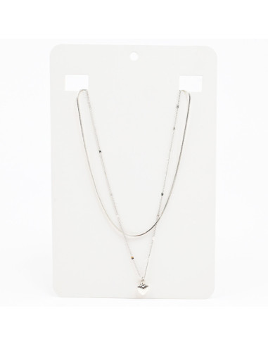 Collar Doble Cadenas | Infinita Moda