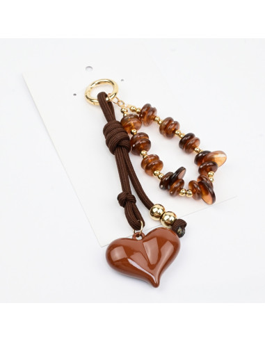 Llavero y Bag Charm Heart | Infinita Moda