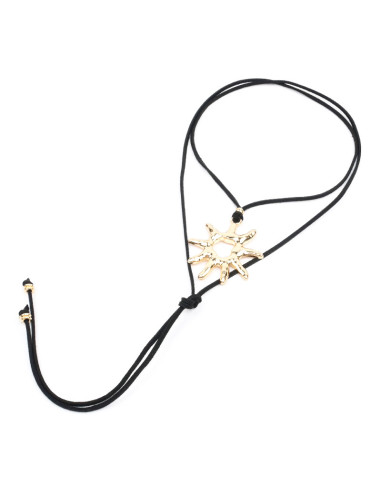 Collar Corbatero de Gamuza | Infinita Moda