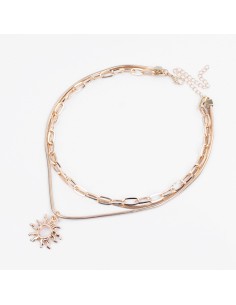 Collar de Cadena Golden Hour