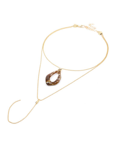 Collar Corbatero de Cadena | Infinita Moda