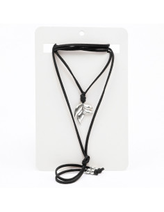 Collar de Gamuza Leaf | Infinita Moda