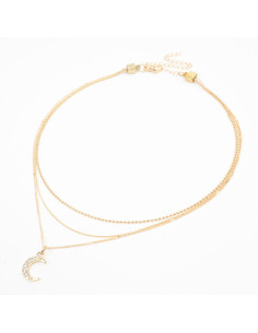 Collar Triple Cadenas | Infinita Moda